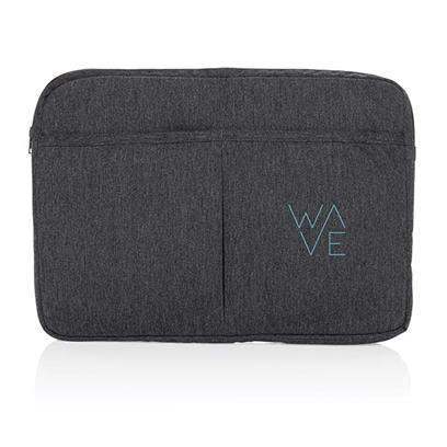 AWARE™ recycled cotton 15.6 inch laptop sleeve