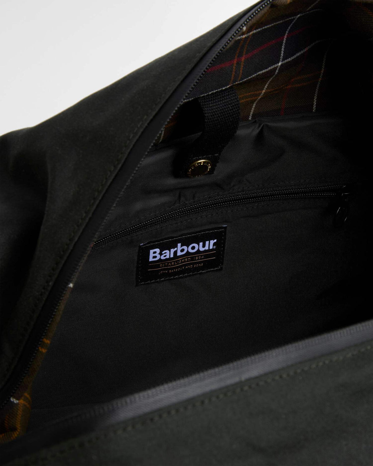 Barbour Field Waxed Holdall