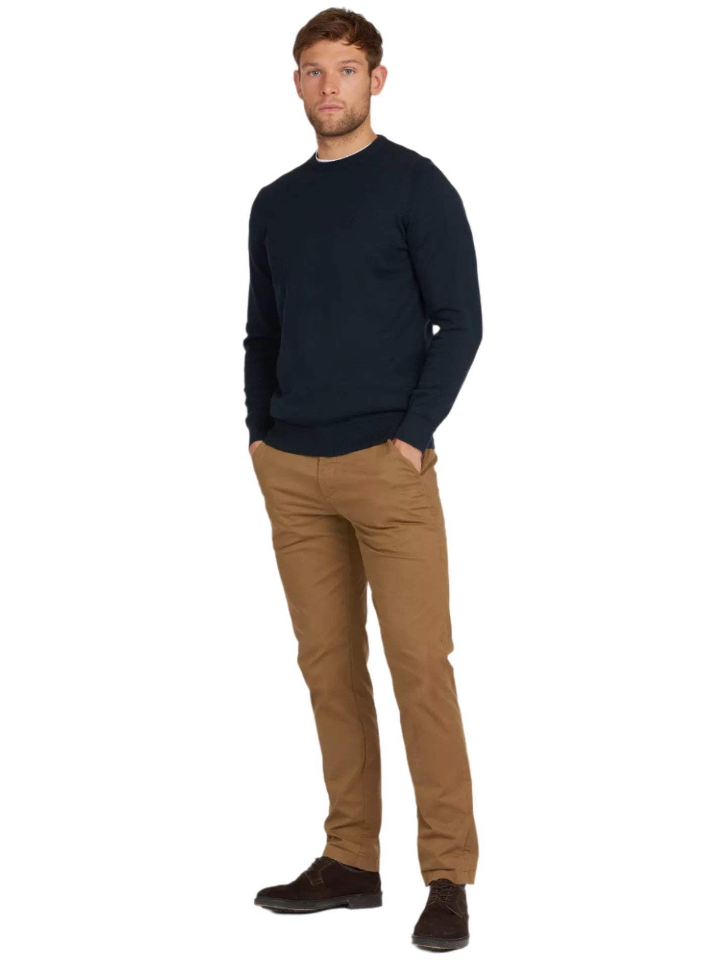 Barbour Pima Cotton Crew Neck Jumper