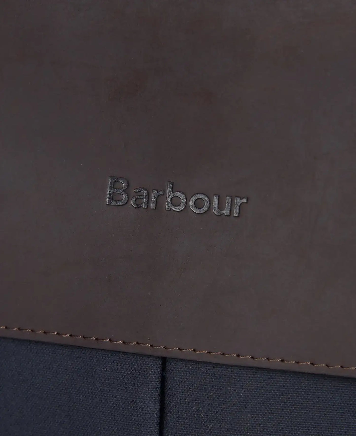 Barbour Waxed Leather Briefcase