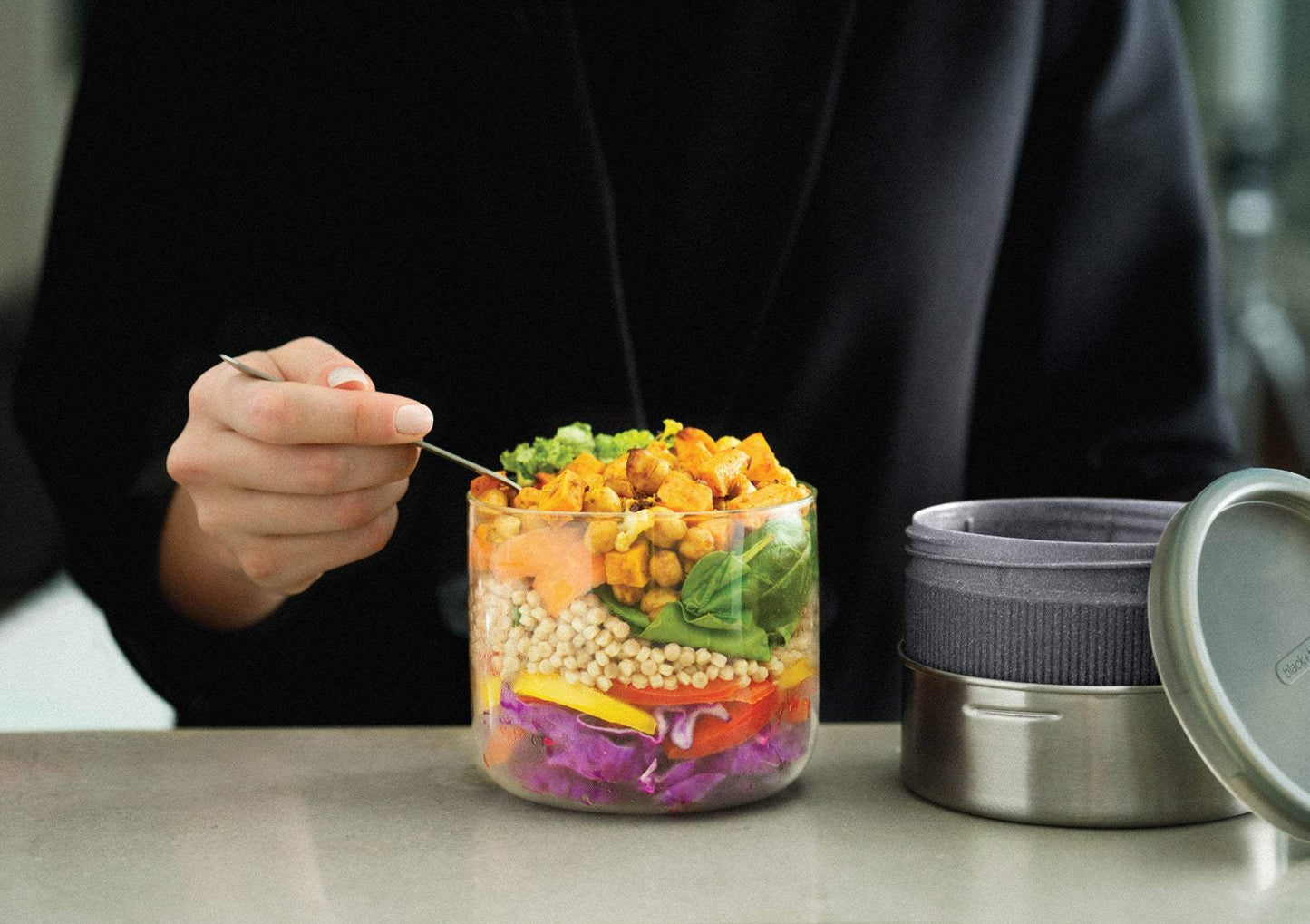 Black+Blum Glass Lunch Bowl 750ml