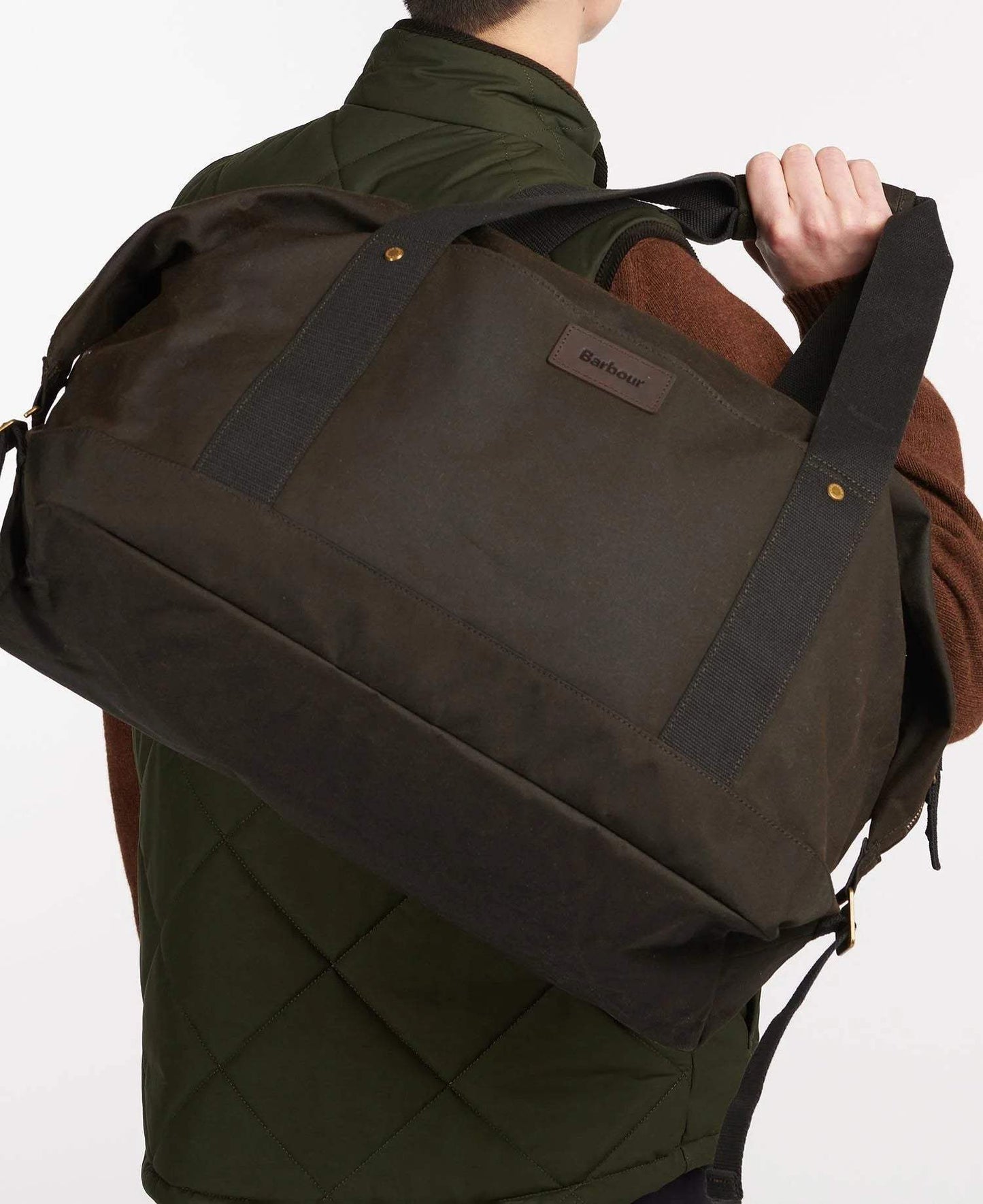 Essential Wax Holdall by Barbour