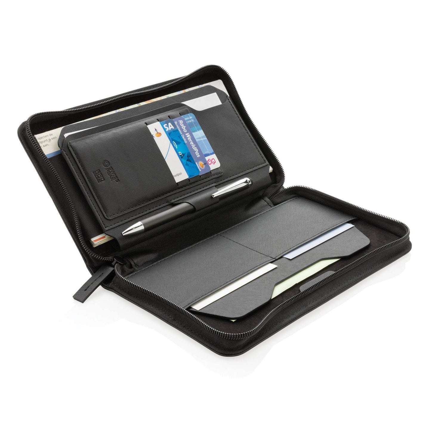 Heritage RCS rPU RFID travel wallet
