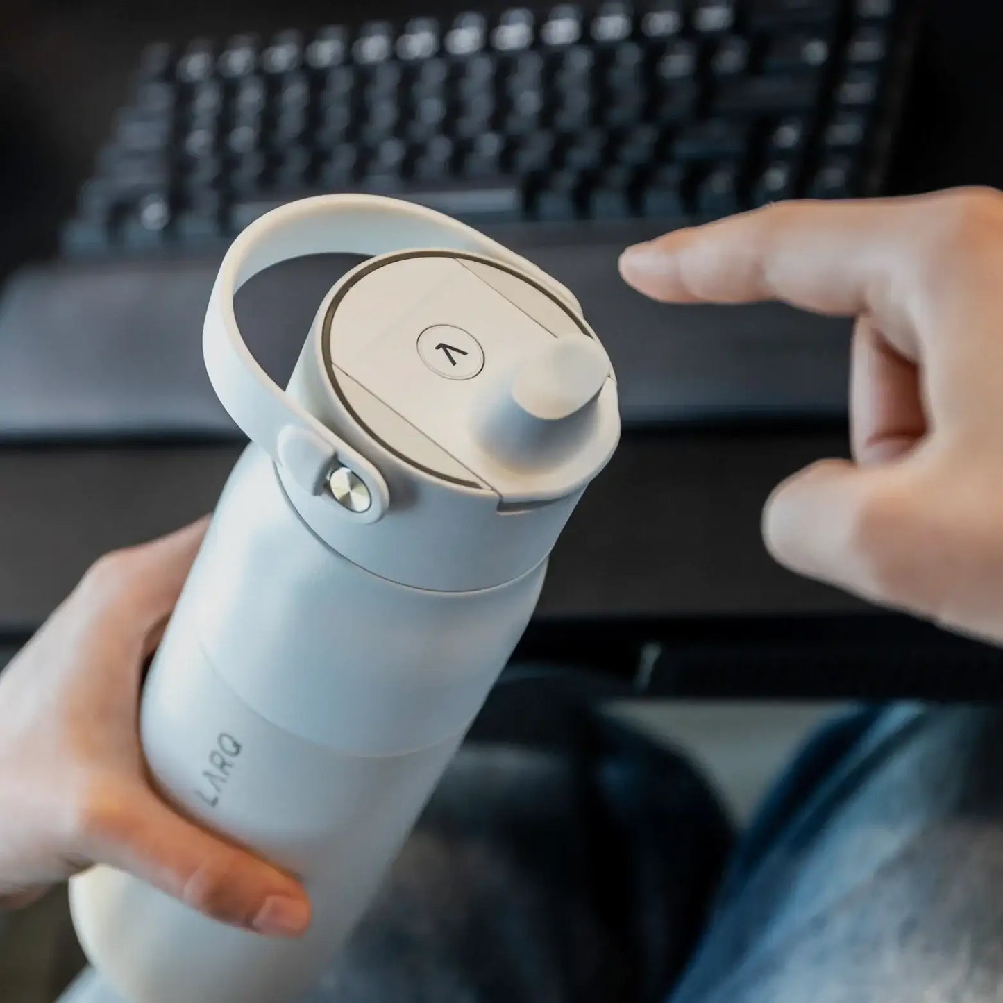 LARQ PureVisTM 2.0 1000 ml water bottle