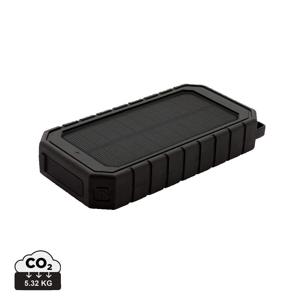 RCS Recycled Plastic Solar Powerbank with 10W Wireless