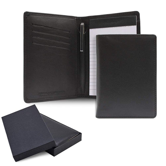Sandringham Nappa Leather Notepad Jotter with Pen - The Luxury Promotional Gifts Company Limited