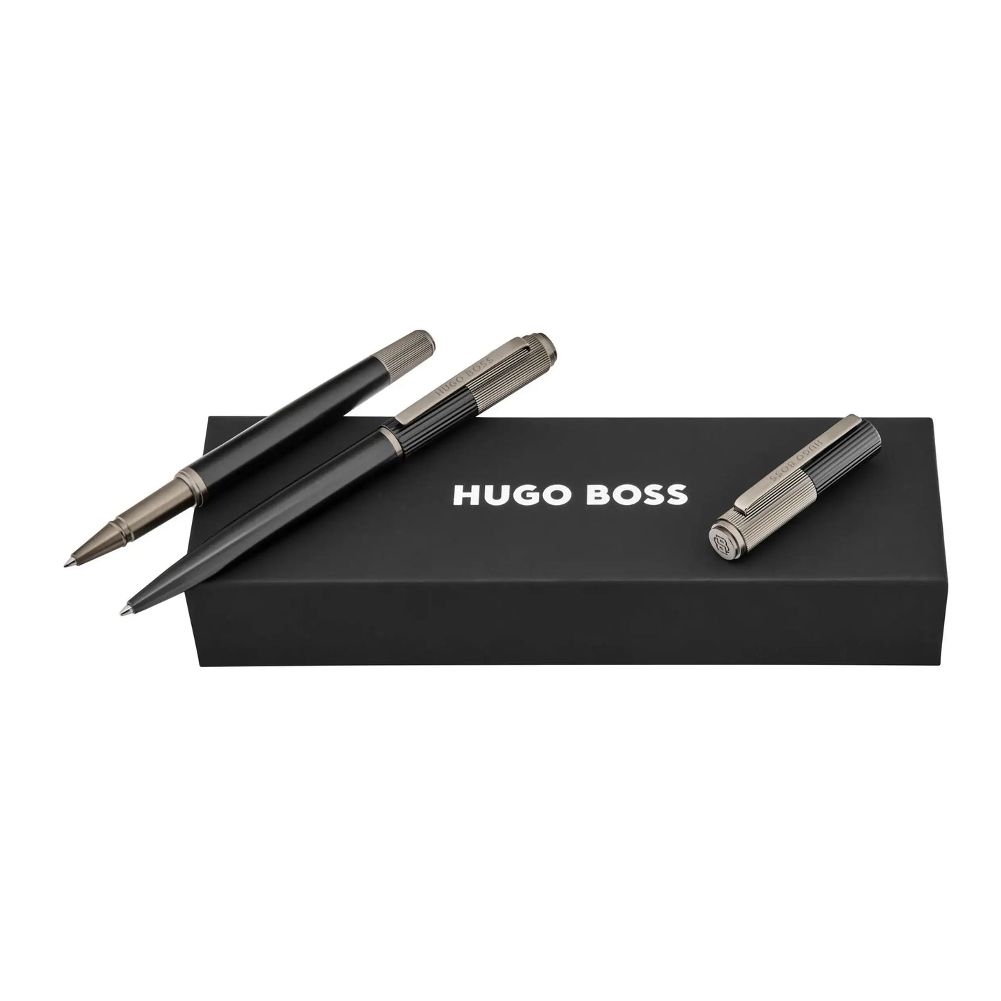 Striade Black Pen Set by Hugo Boss