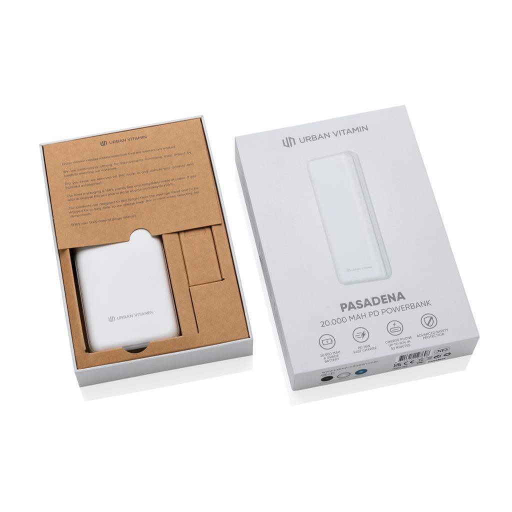 20.000 mAh 18W PD powerbank