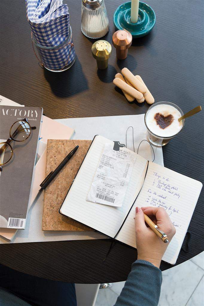 A5 Notebook with Bamboo Stylus Pen