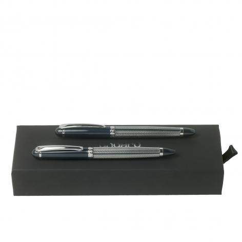 Alesso Rollerball and Ballpoint Pen on Navy by Ungaro - The Luxury Promotional Gifts Company Limited