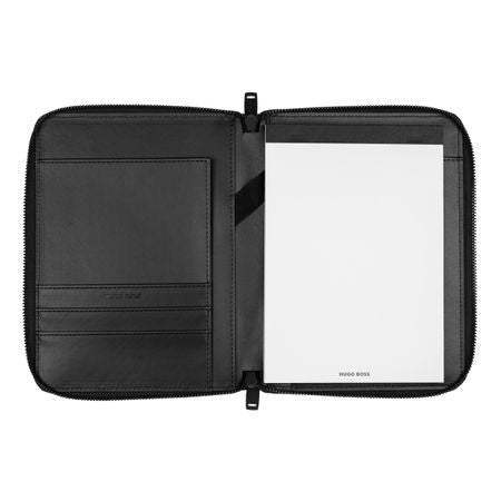 Conference folder A5 Label Black by Hugo Boss