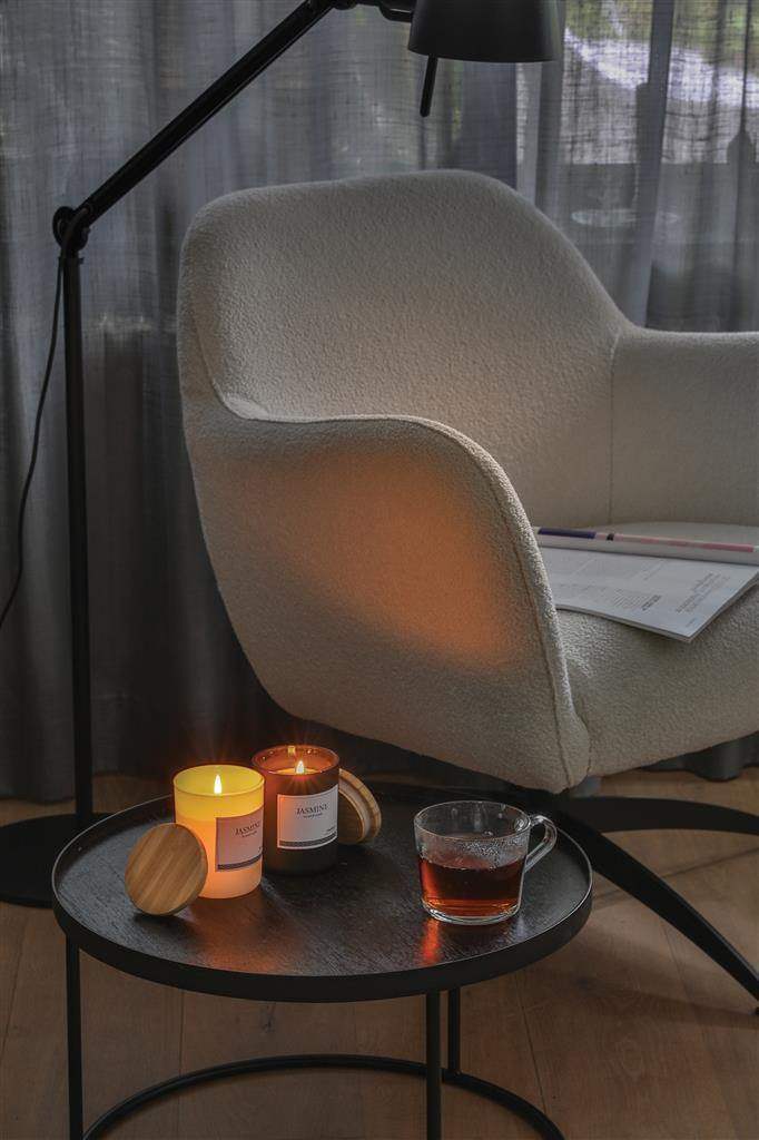 Deluxe Scented Candle with Bamboo Lid