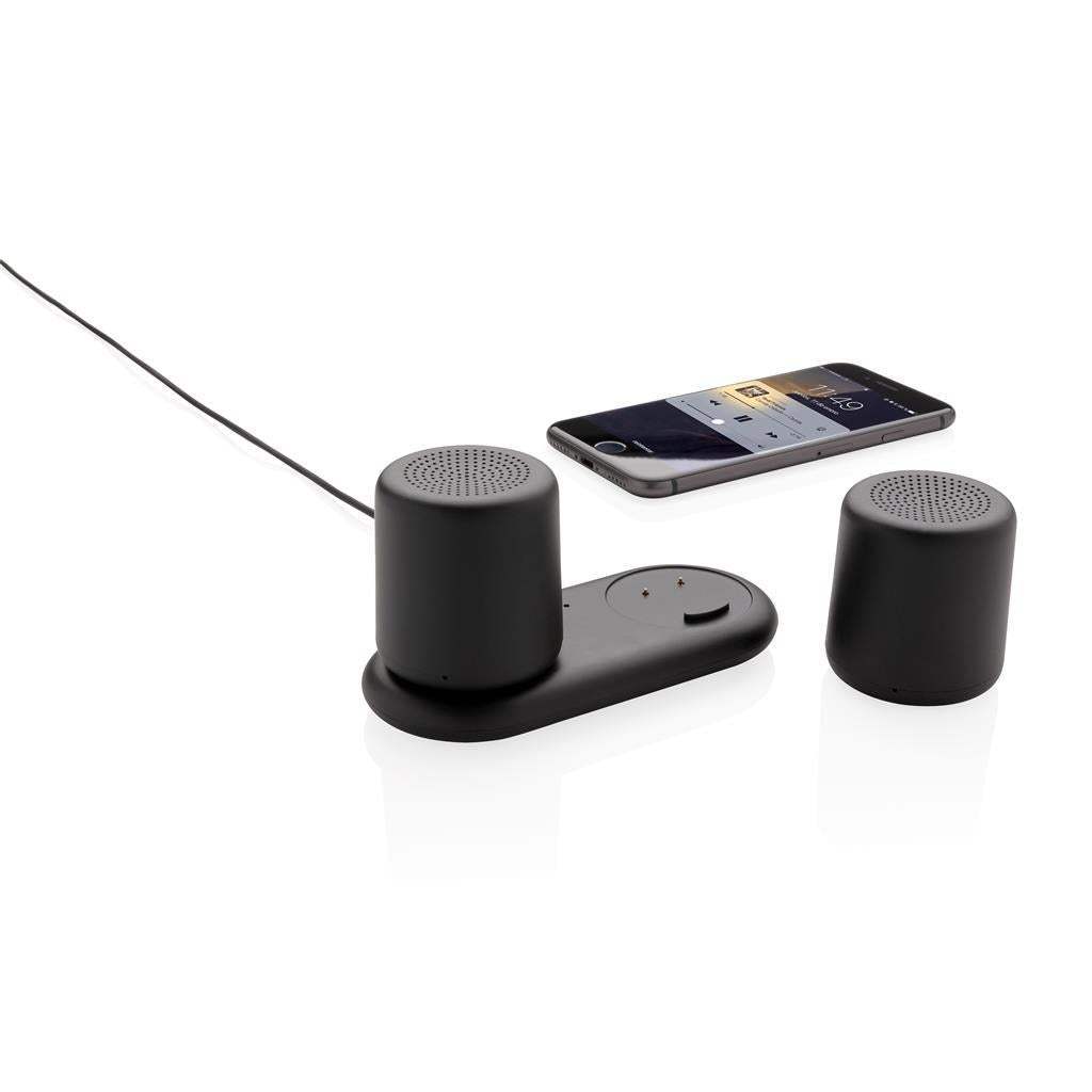 Double Induction Charging Speaker