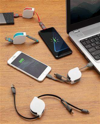 Retractable 3 in 1 Cable