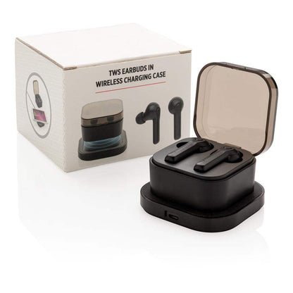 TWS Earbuds in Wireless Charging Case - The Luxury Promotional Gifts Company Limited