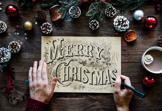We wish you a Merry Christmas! - The Luxury Promotional Gifts Company Limited