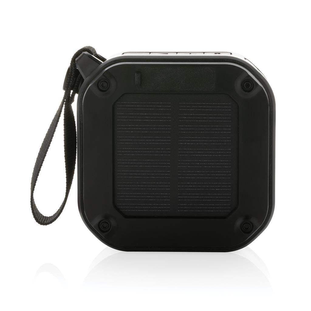 3W RCS Recycled Plastic Wireless Sunwave Solar Speaker - The Luxury Promotional Gifts Company Limited