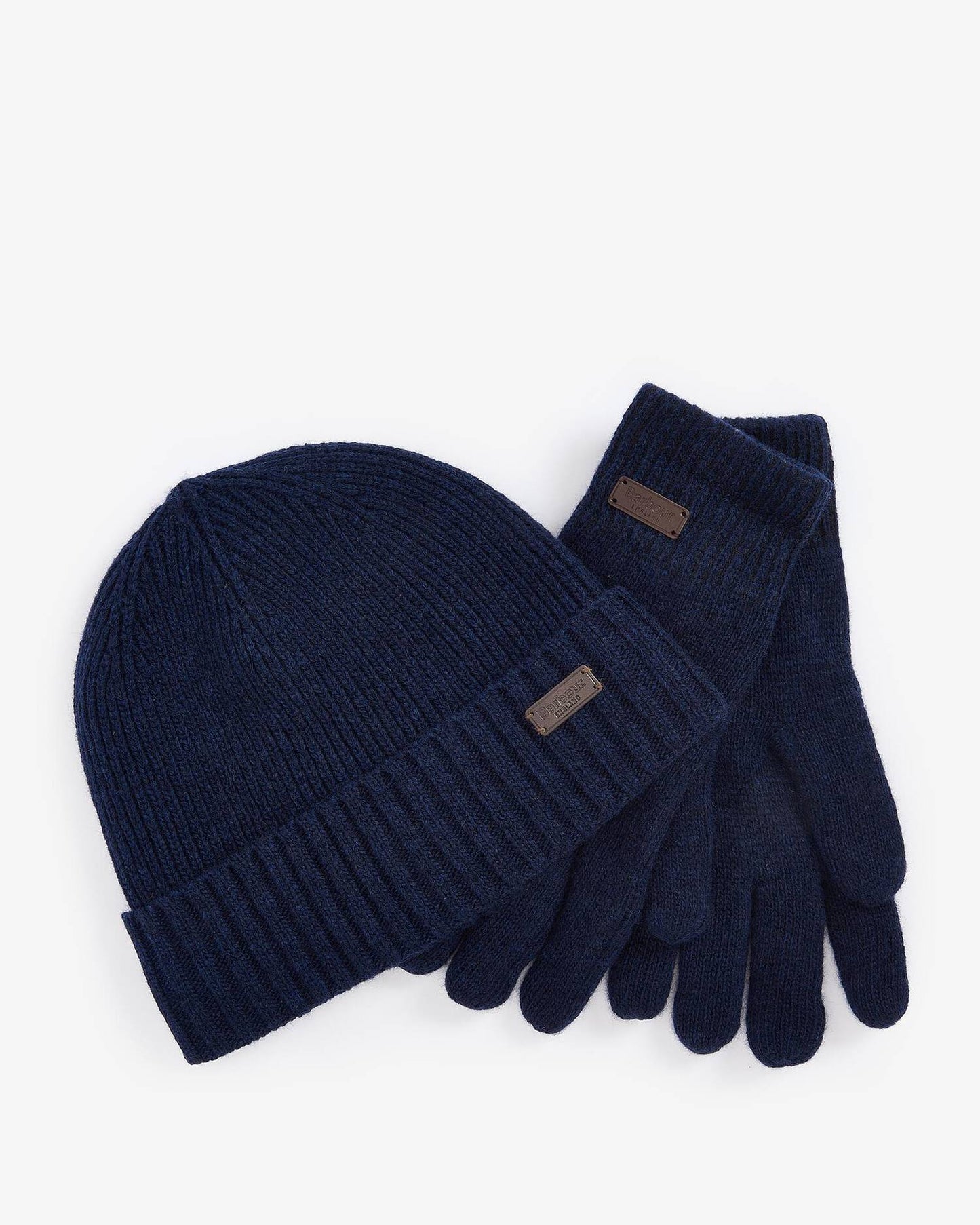 Barbour Carlton Beanie and Gloves Gift Set