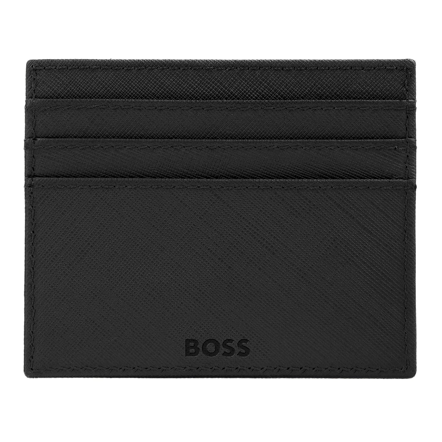 Double B Saffiano Card Holder by Hugo Boss