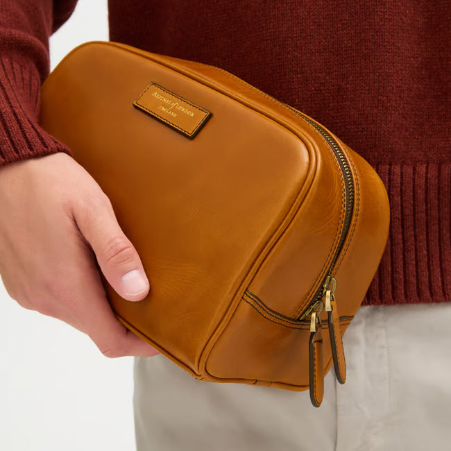 Harrison Toiletry Bag by Aspinal of London