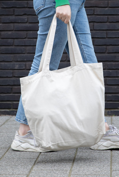 Impact Aware™ 240 gsm rcanvas shopper with pocket undyed