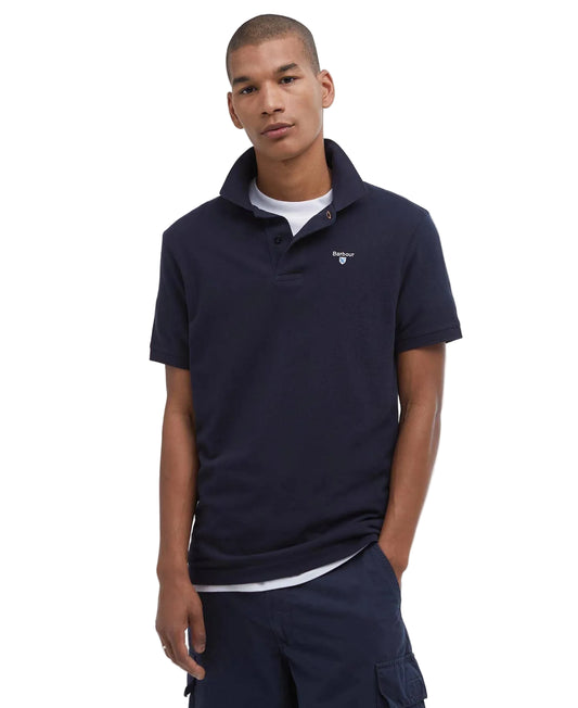 Barbour Men's Sports Short-Sleeved Polo Shirt