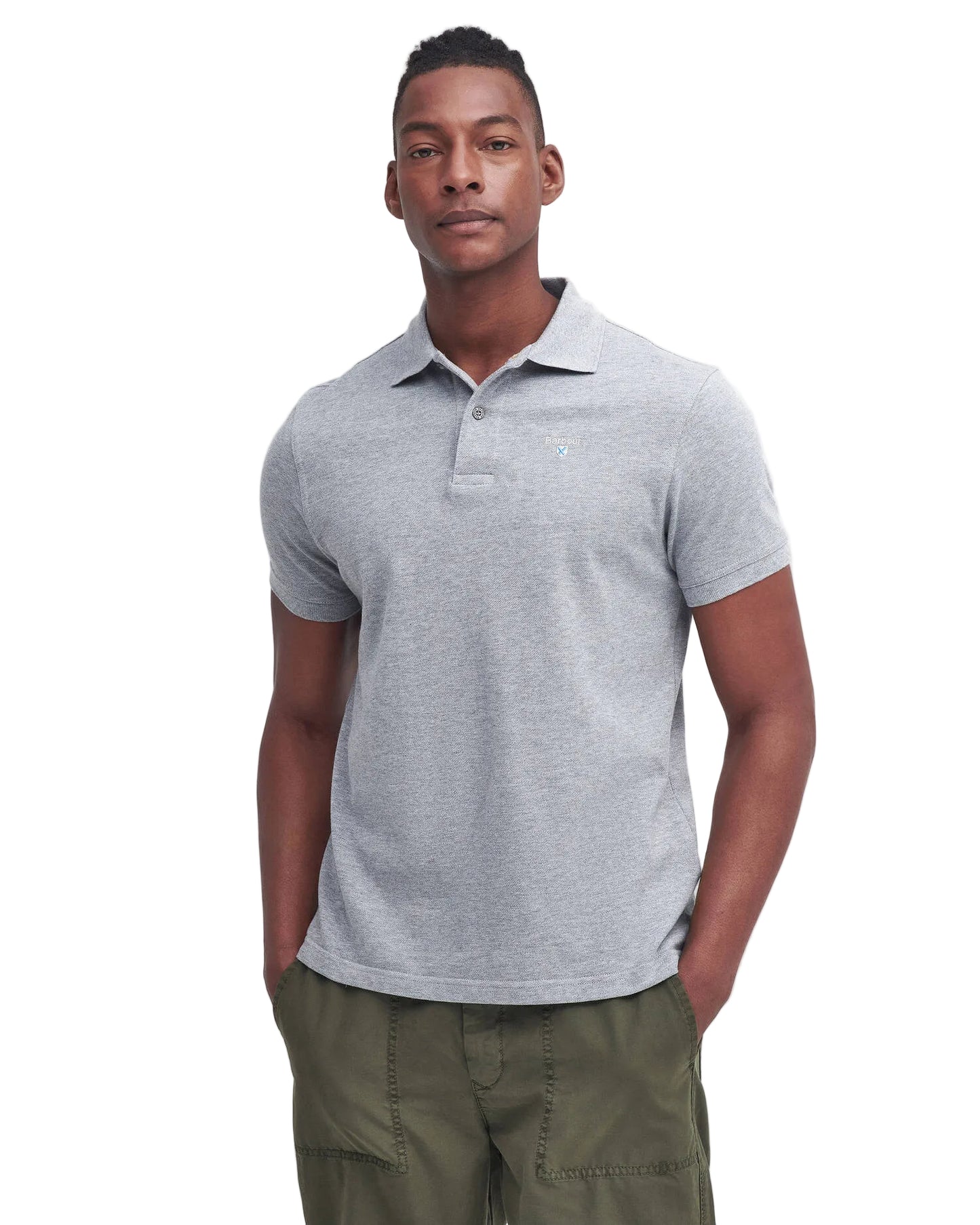 Barbour Men's Sports Short-Sleeved Polo Shirt