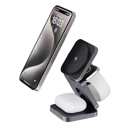 Terra RCS recycled aluminum foldable 3 in 1 15W charger