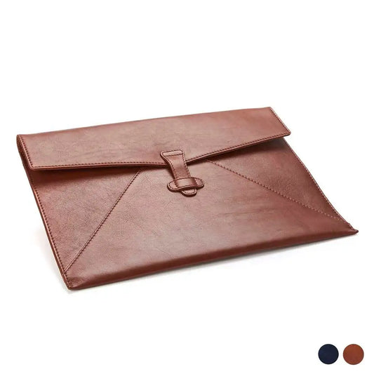 Accent Sandringham Leather Laptop Case with Strap