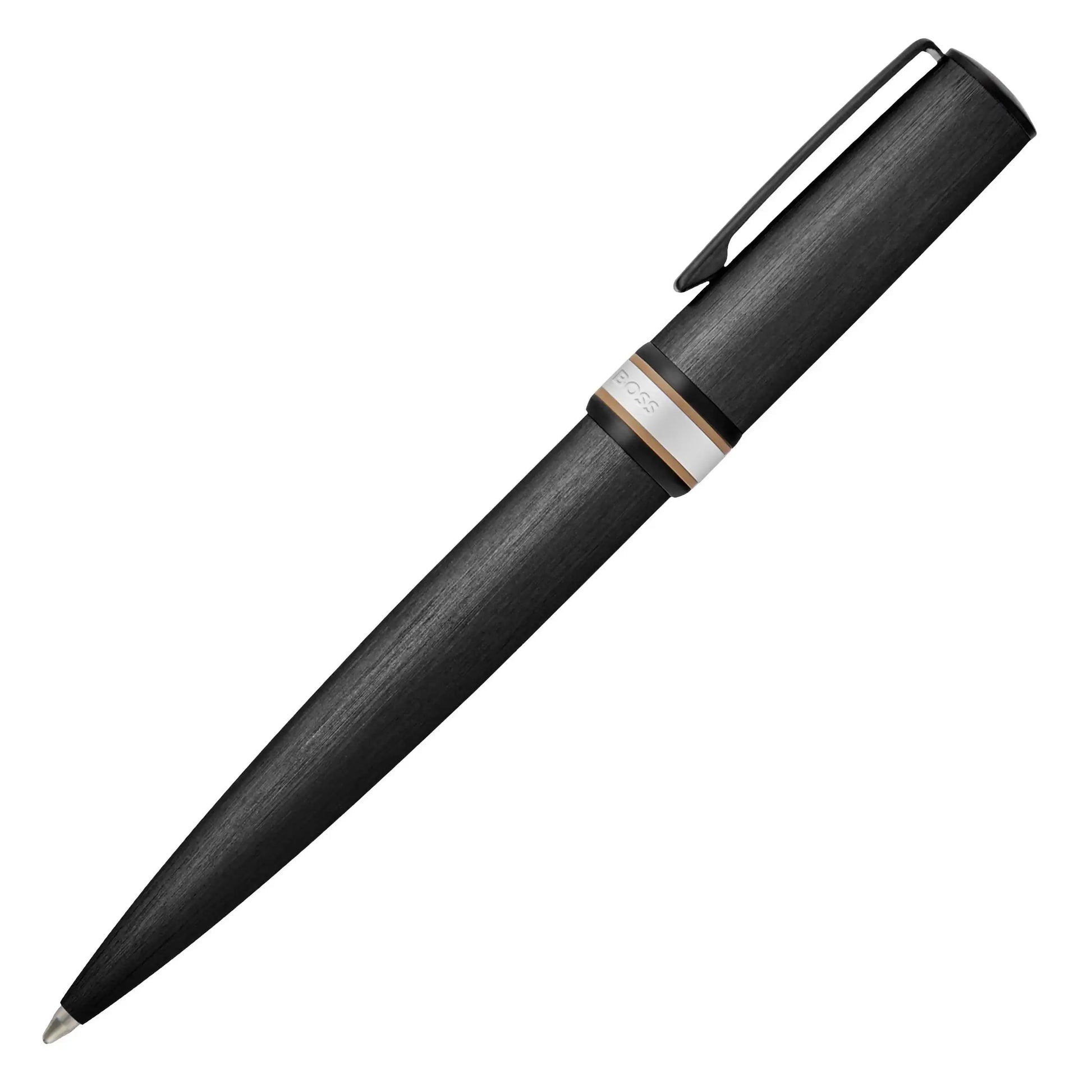 Arche Brushed Ring Ballpoint Pen by Hugo Boss