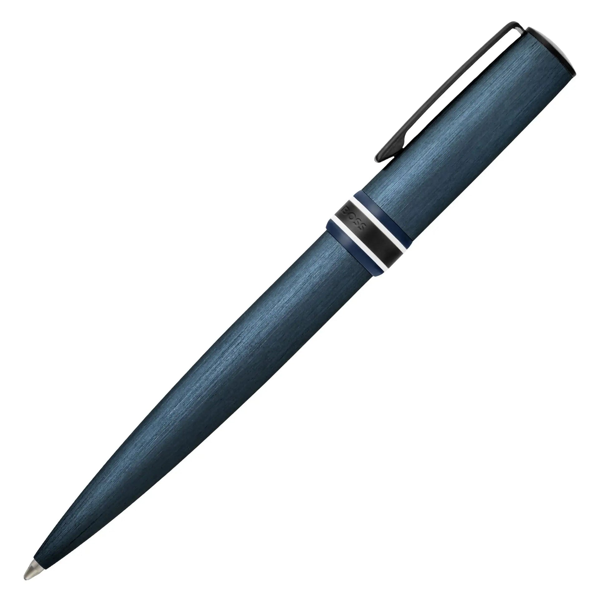 Arche Brushed Ring Ballpoint Pen by Hugo Boss