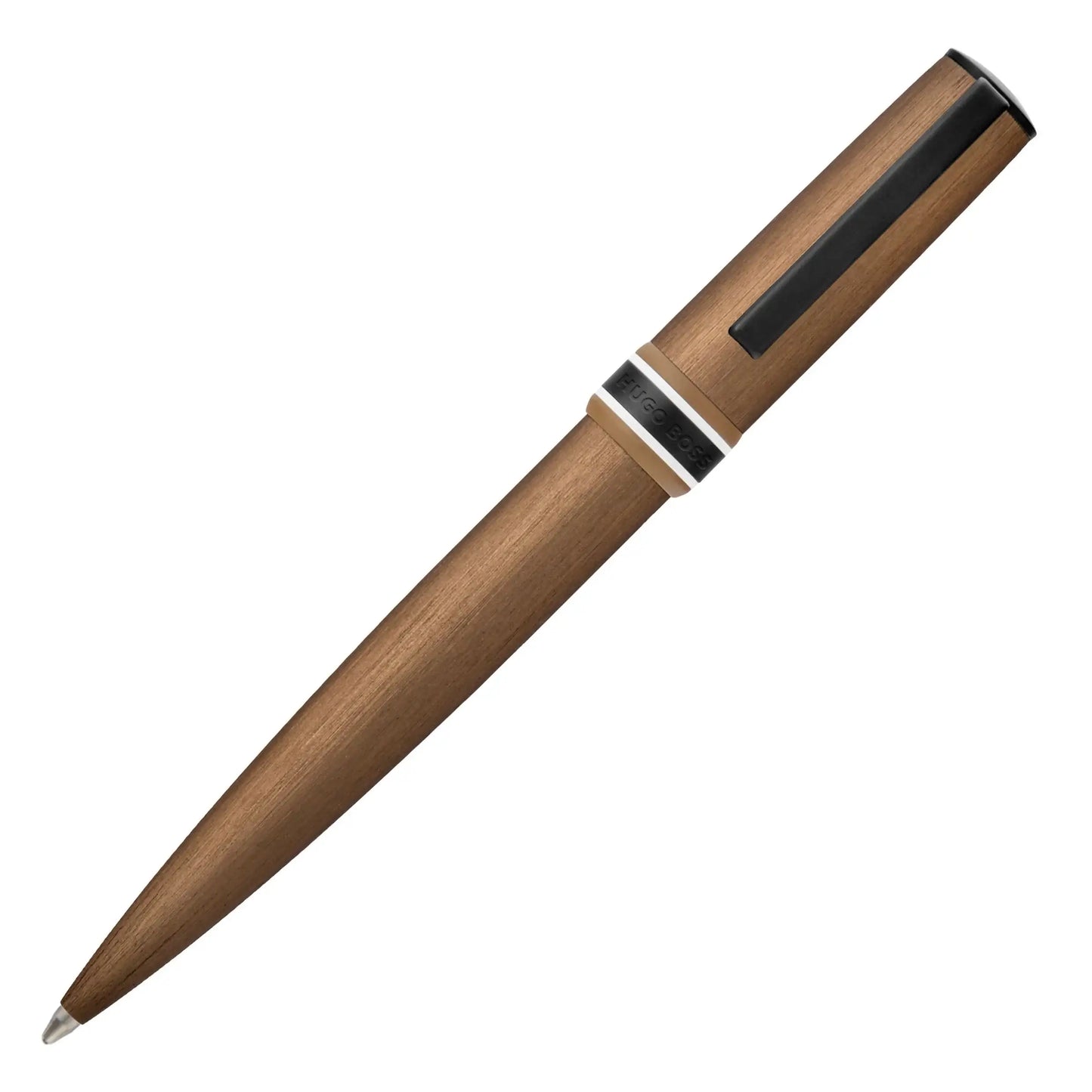Arche Brushed Ring Ballpoint Pen by Hugo Boss