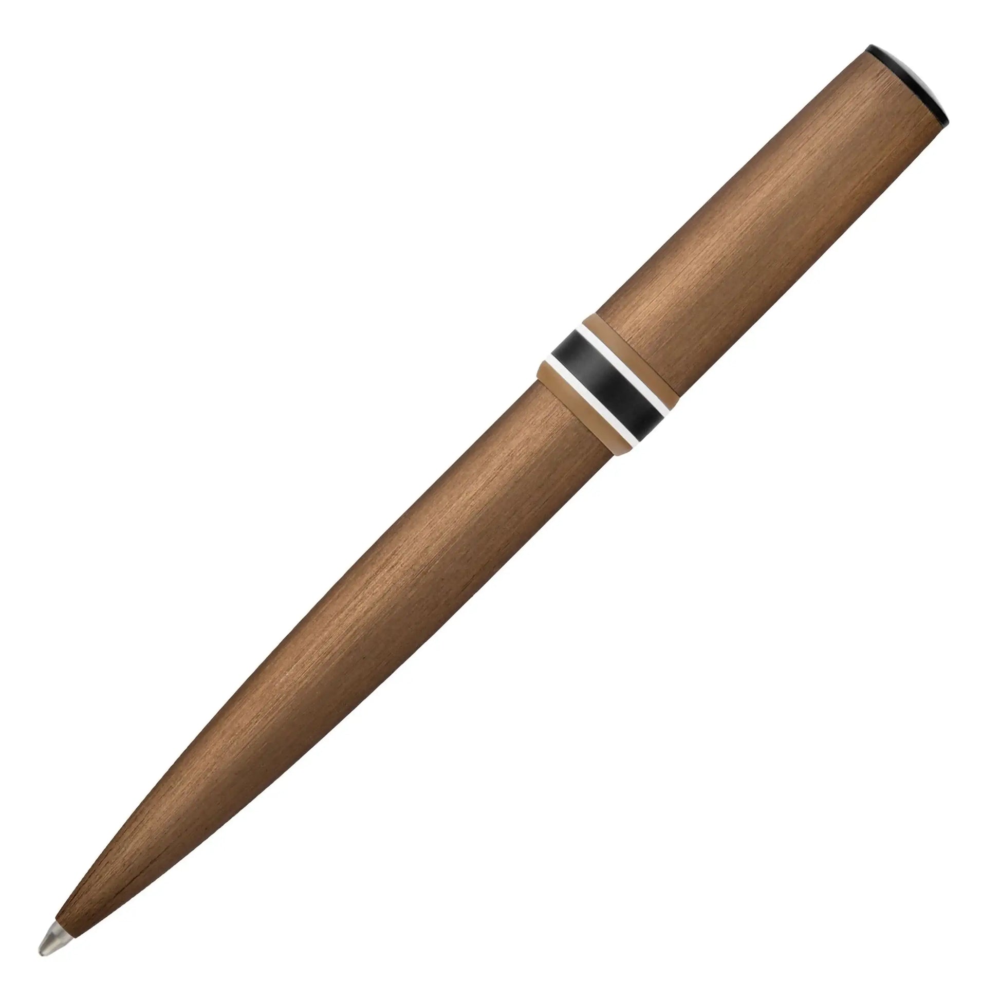 Arche Brushed Ring Ballpoint Pen by Hugo Boss