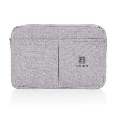 AWARE™ recycled cotton 15.6 inch laptop sleeve