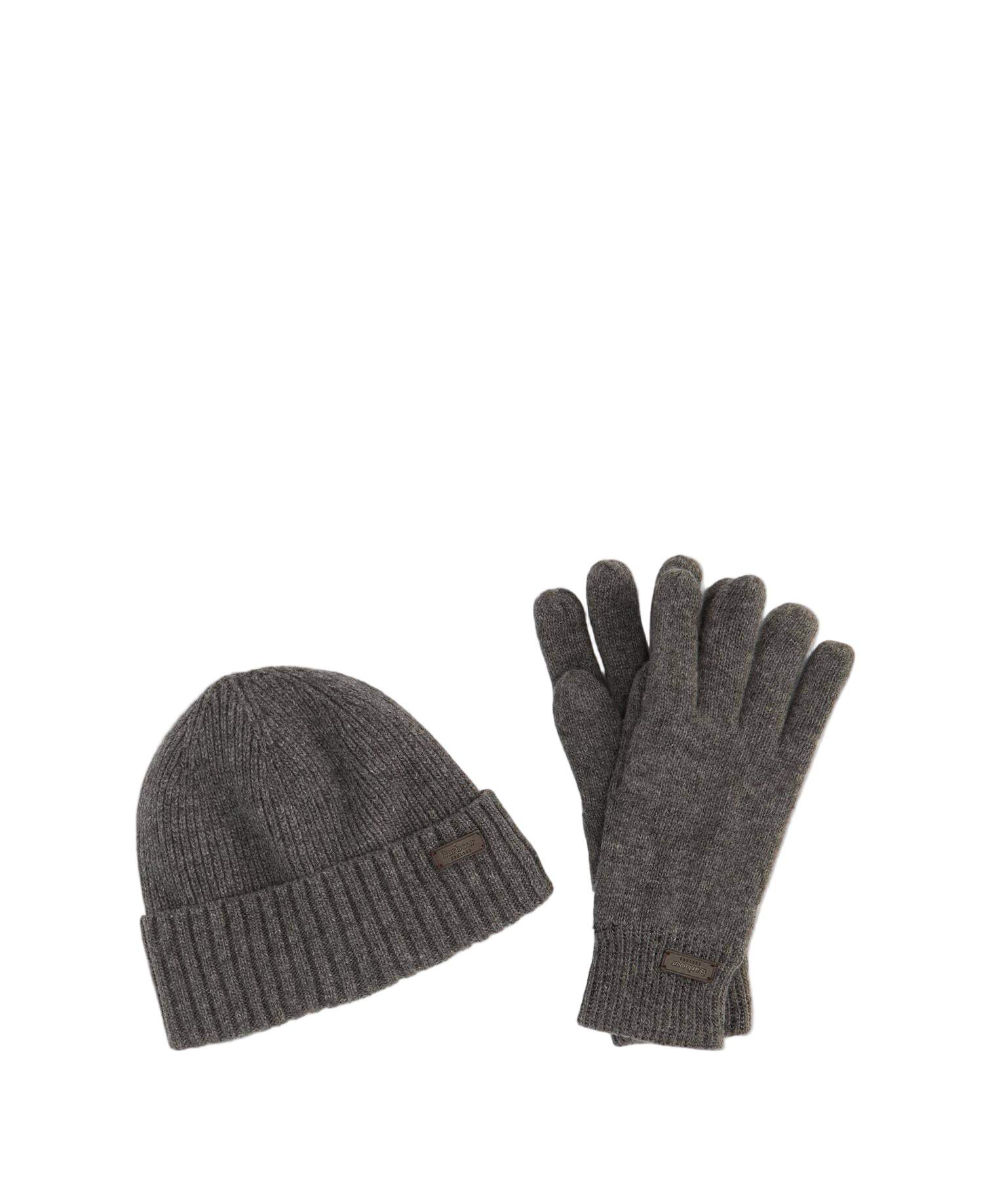 Barbour Carlton Beanie and Gloves Gift Set