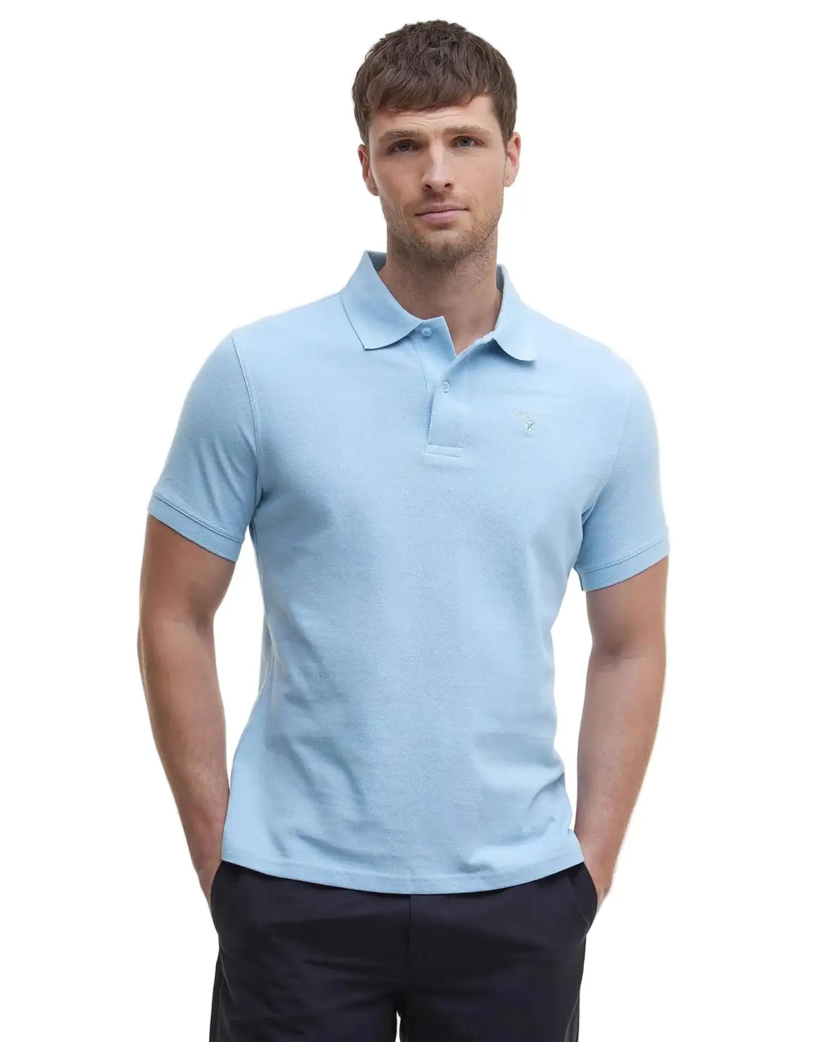 Barbour Men's Sports Short-Sleeved Polo Shirt