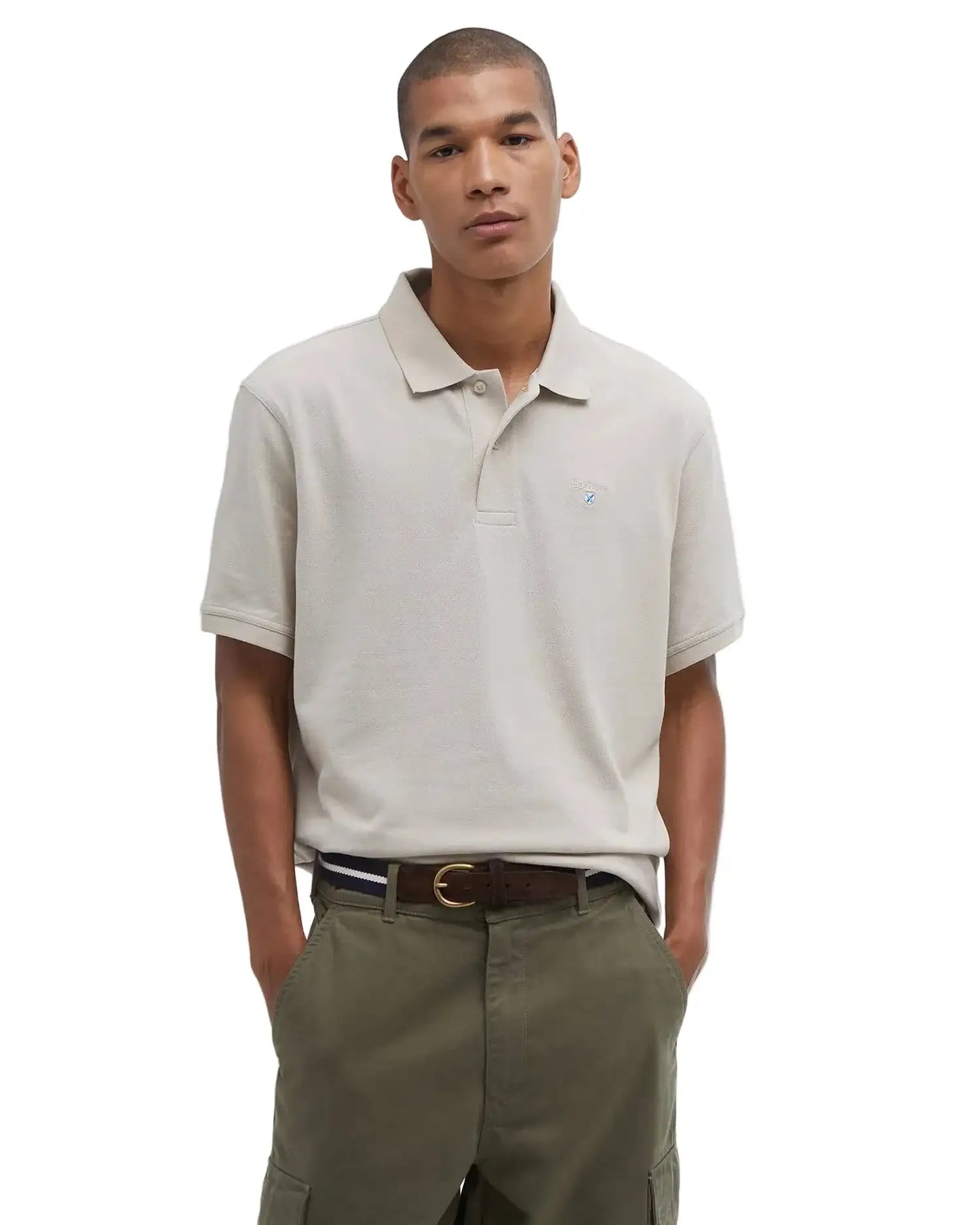Barbour Men's Sports Short-Sleeved Polo Shirt