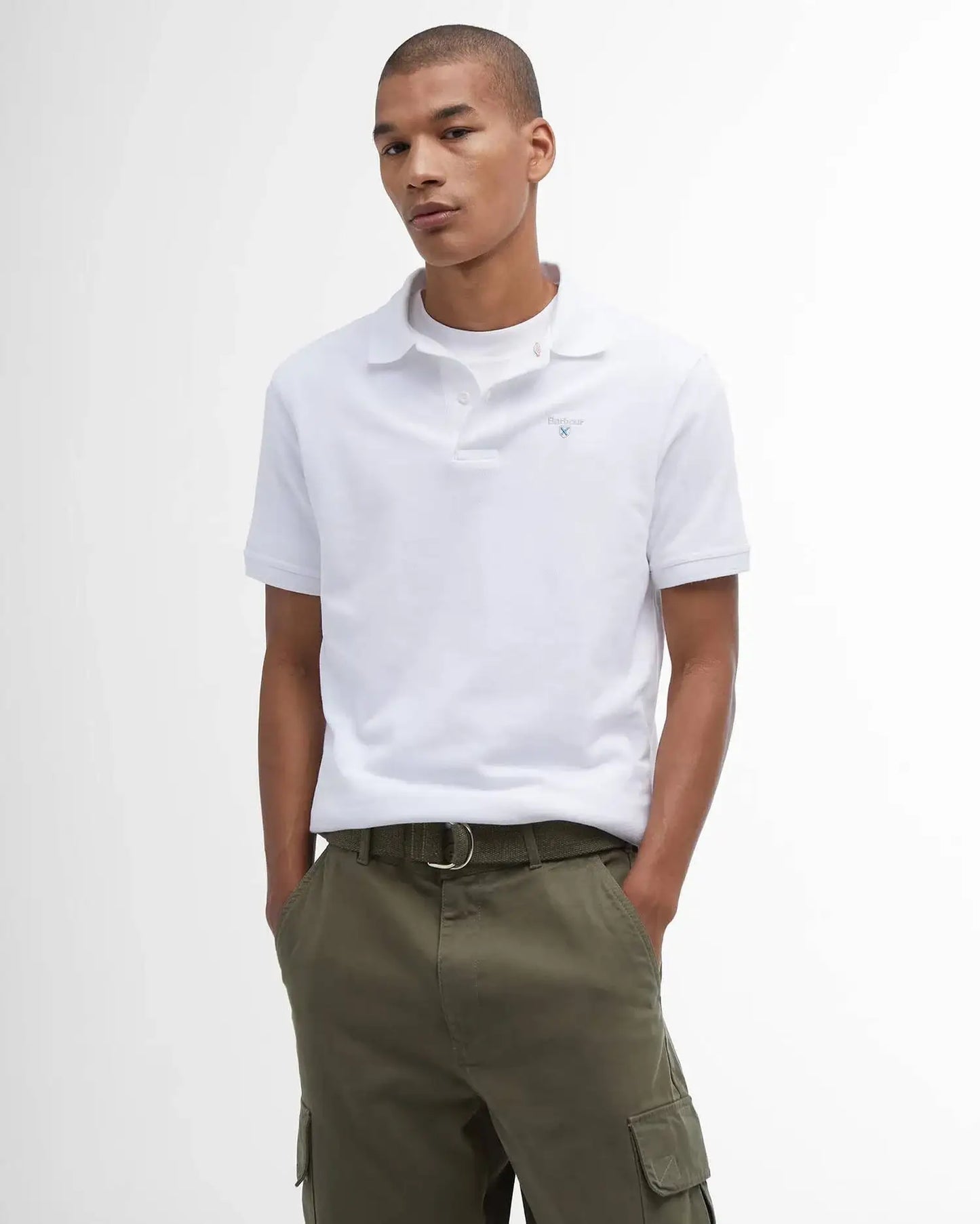 Barbour Men's Sports Short-Sleeved Polo Shirt