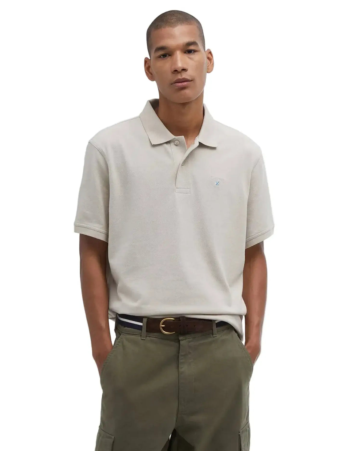 Barbour Men's Sports Short-Sleeved Polo Shirt