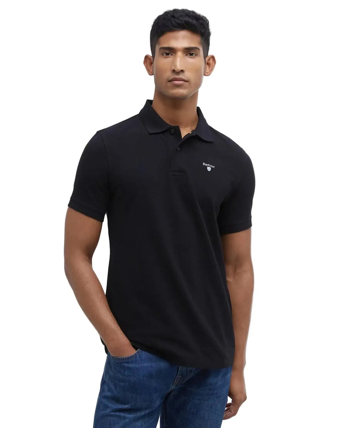 Barbour Men's Sports Short-Sleeved Polo Shirt