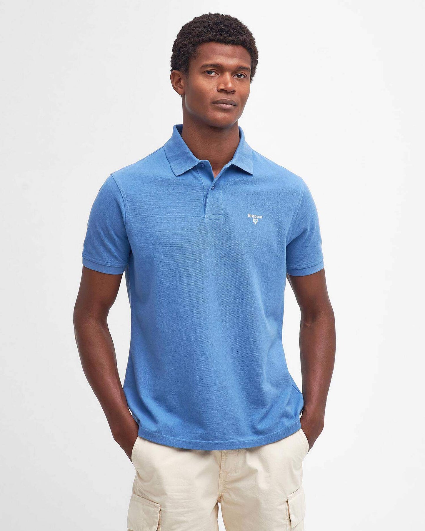 Barbour Men's Sports Short-Sleeved Polo Shirt