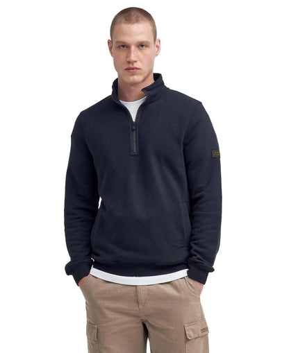 Barbour Outline Half-Zip Sweatshirt
