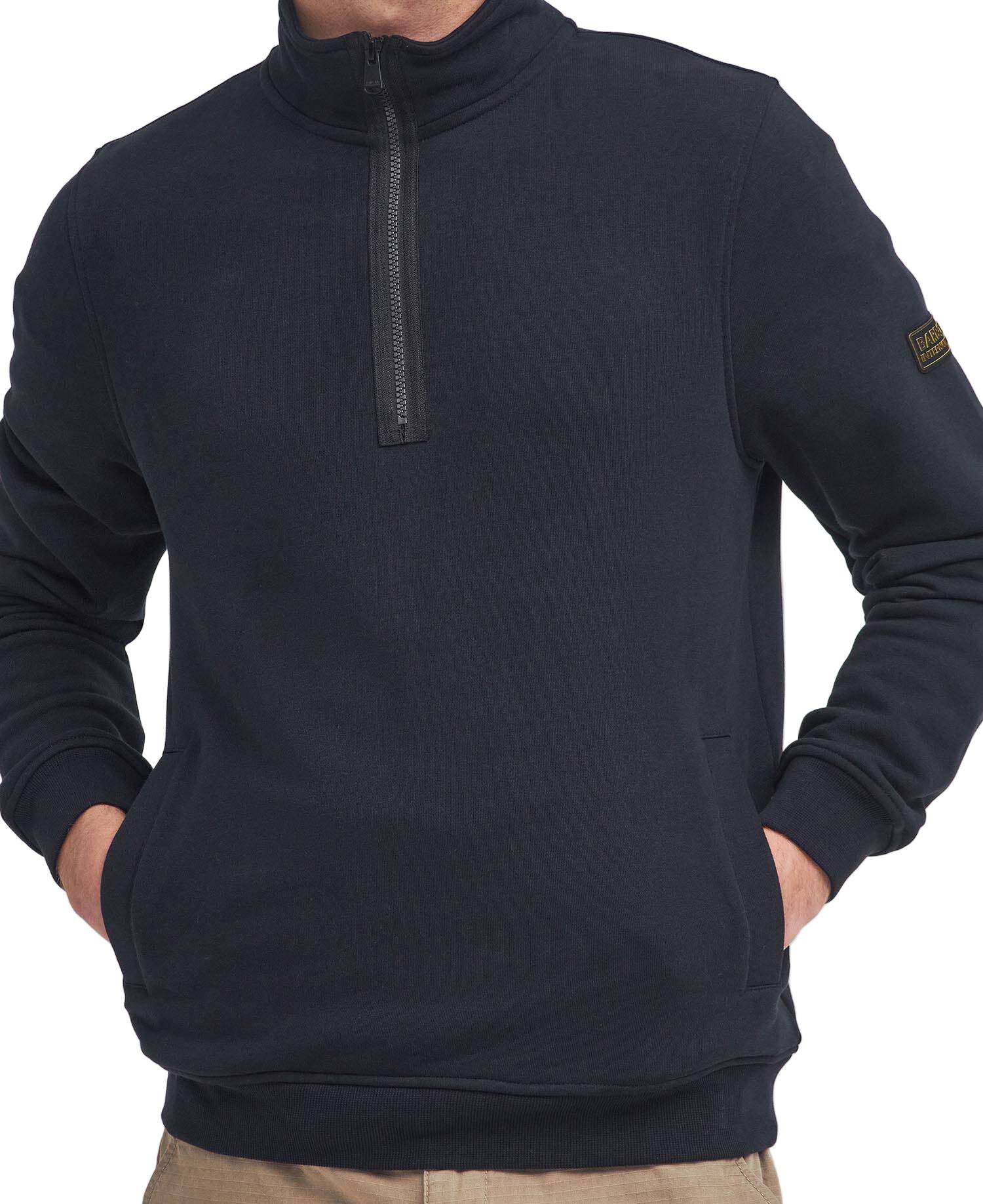 Barbour Outline Half-Zip Sweatshirt