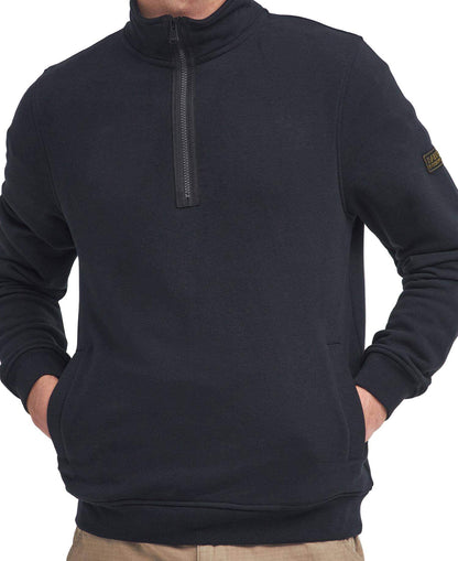 Barbour Outline Half-Zip Sweatshirt