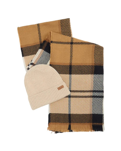 Barbour Pendle Beanie & Blair Scarf Gift Set