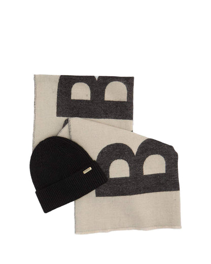 Barbour Pendle Beanie & Milla Scarf Gift Set