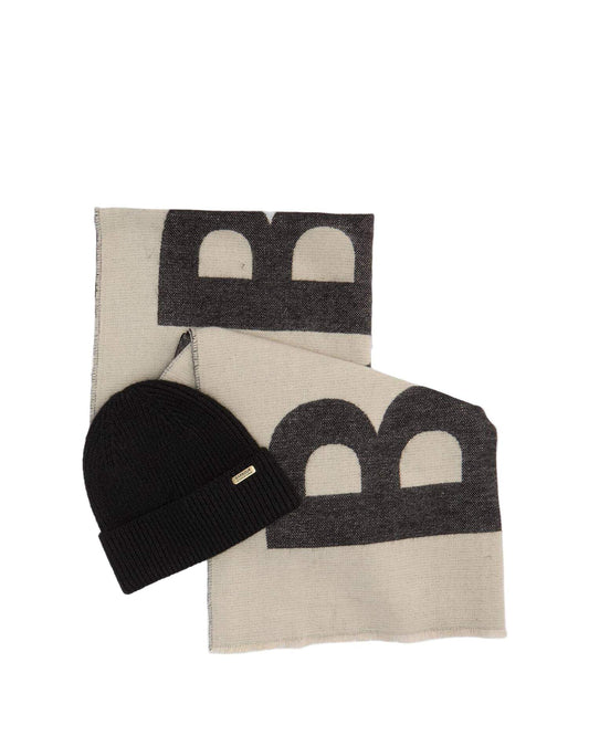 Barbour Pendle Beanie & Milla Scarf Gift Set