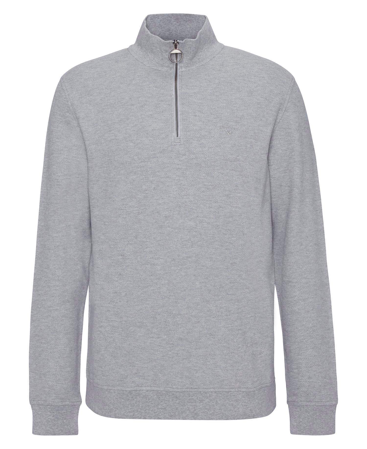 Barbour Pique Interlock Quarter-Zip Sweatshirt