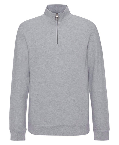 Barbour Pique Interlock Quarter-Zip Sweatshirt