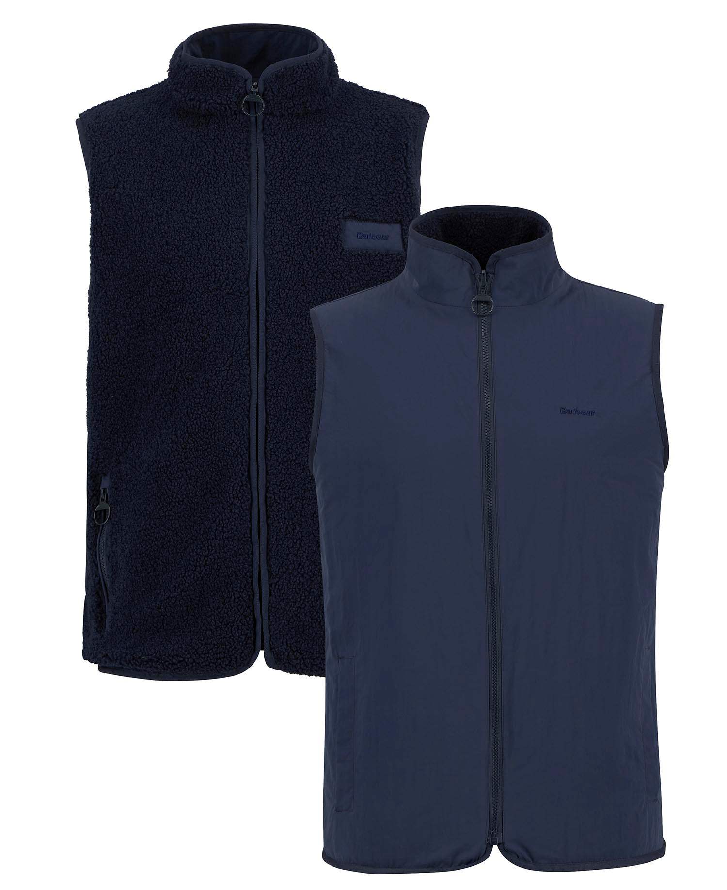 Barbour Reversible Fleece Gilet